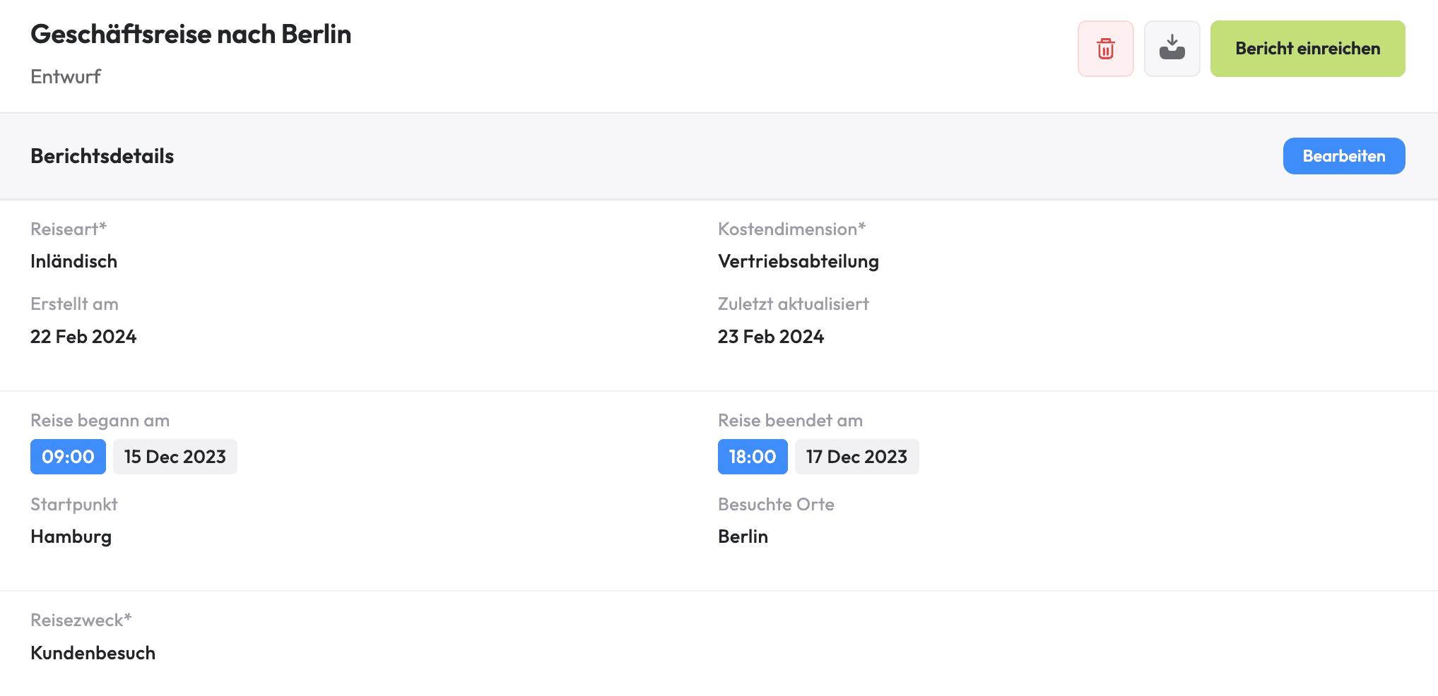 Detaillierte Ausgabenanalyse